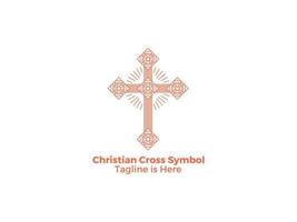 The Cross is a Symbol of Christianity Catholic Religion The Church of Jesus Free Vector Design