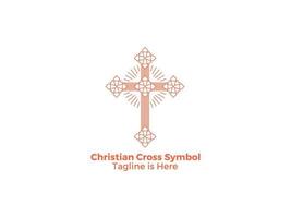 The Cross is a Symbol of Christianity Catholic Religion The Church of Jesus Free Vector Design