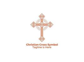 Cross symbols christians catholicism religion peace jesus free vector