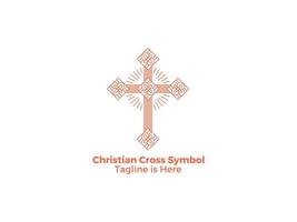 The Cross is a Symbol of Christianity Catholic Religion The Church of Jesus Free Vector Design