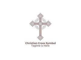 The Cross is a Symbol of Christianity Catholic Religion The Church of Jesus Free Vector Design