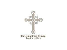 The Cross is a Symbol of Christianity Catholic Religion The Church of Jesus Free Vector Design