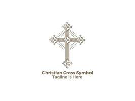 The Cross is a Symbol of Christianity Catholic Religion The Church of Jesus Free Vector Design