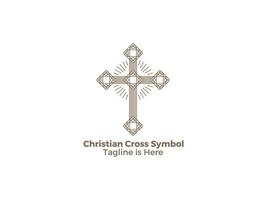 The Cross is a Symbol of Christianity Catholic Religion The Church of Jesus Free Vector Design