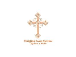 Cross symbols christians catholicism religion peace jesus free vector