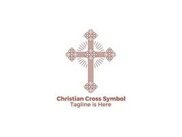 Christians cross religion vector symbols jesus catholicism free vector