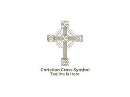 The Cross is a Symbol of Christianity Catholic Religion The Church of Jesus Free Vector Design