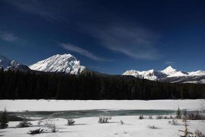 Open water in winter photo