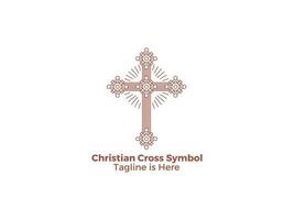 The Cross is a Symbol of Christianity Catholic Religion The Church of Jesus Free Vector Design