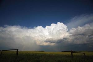 Storm clouds over Saskatchewan photo