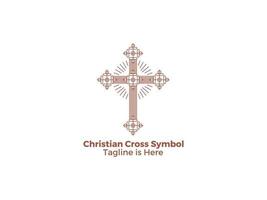 The Cross is a Symbol of Christianity Catholic Religion The Church of Jesus Free Vector Design