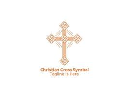 Christians cross religion vector symbols jesus catholicism free vector