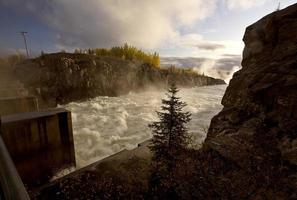 Rat River Dam northern Manitoba Canada photo