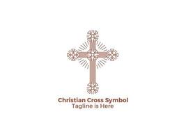 The Cross is a Symbol of Christianity Catholic Religion The Church of Jesus Free Vector Design