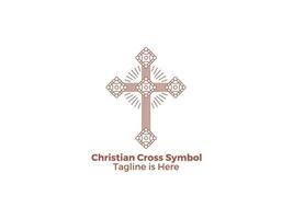 The Cross is a Symbol of Christianity Catholic Religion The Church of Jesus Free Vector Design