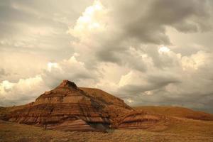 Castle Butte in Big Muddy Valley of Saskatchewan photo