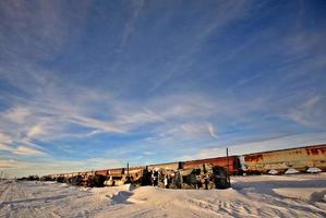 Train Wreck in Saskatchewan photo