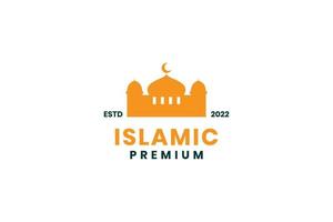 islamic icon logo design vector