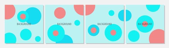 Hand drawn abstract design background. Social media template. vector