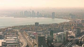 4k timelapse-reeks van toronto, canada - het westen van toronto overdag video