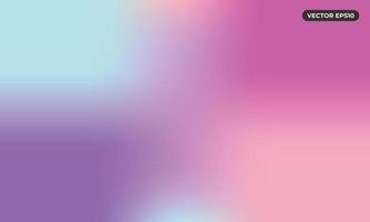 Holographic blured gradient background. Vector eps10