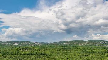 4k Zeitraffer-Sequenz des Killarney Provincial Park, Kanada - Granit Aussichtspunkt video
