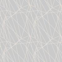modern mosaic seamless pattern with pastel color abstract triangles and thin lines vector