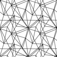triangle mosaic of thin lines seamless pattern, background for wrapping paper textile vector
