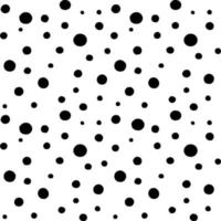different circle dot points seamless pattern for wrap fabric paper vector