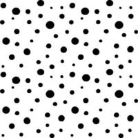 different circle dot points seamless pattern for wrap fabric paper vector