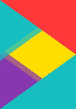 Vector Abstract Flat Geometric And Curve Colorful Background Pattern For Summer