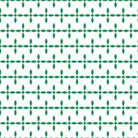 Abstract Seamless Green Leaf Pattern. vector