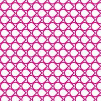 Geometric Magenta seamless pattern. vector
