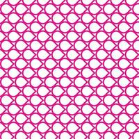 Geometric Magenta seamless pattern. vector