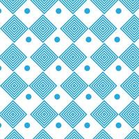 Line Art Pattern With Square Shape vector