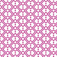 Geometric Magenta seamless pattern. vector