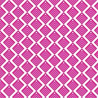 Geometric Magenta seamless pattern. vector