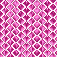 Geometric Magenta seamless pattern. vector