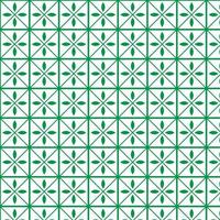 Abstract Seamless Green Leaf Pattern. Background Vector Illustration.