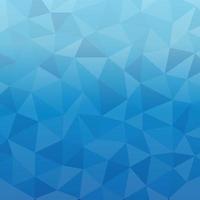 Abstract  blue geometric rumpled triangular low poly style vector background..eps