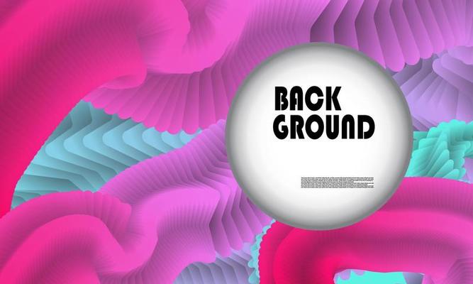 colorful 3d abstract background