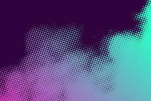 Vector halftone smoke effect. Vibrant abstract background. Retro 80's style colors and textures.