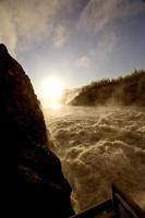 rata río presa norte de manitoba canadá foto