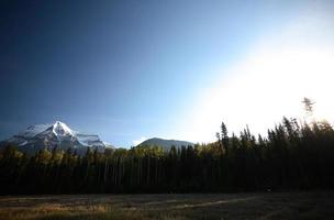 Mount Robson in beautiful British Columbia photo