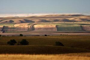 colinas ondulantes del sur de saskatchewan foto