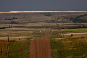 Storm clouds in Saskatchewan photo