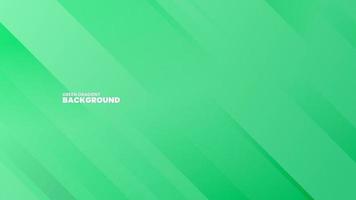 Abstract Green Gradient Background with Lines vector