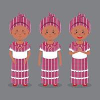 Jamaica Character with Various Expression vector