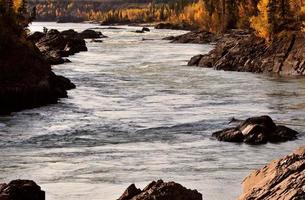 carbón río norte de columbia británica canadá foto