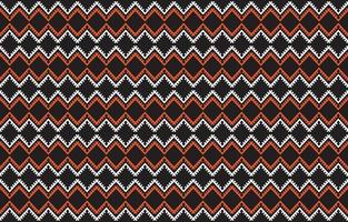 Ethnic design abstract background. Seamless pattern in tribal, folk embroidery, chevron art design. Aztec geometric art ornament print.Design for carpet, wallpaper, clothing, wrapping, fabric, cover vector